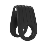 Вибрирующее кольцо OVO B12 Vibrating Ring Black