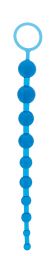 Анальная цепочка Oriental Jelly Butt Beads 10.5 blue
