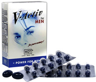 HOT Капсулы стимулирующие для мужчин V-ACTIV 20 шт