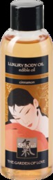 SHIATSU Съедобное масло для тела с ароматом Корицы 100мл