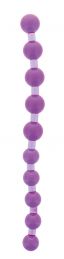 Анальная цепочка Jumbo Jelly Thai Beads Carded lavender